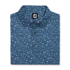Terrazzo Print Lisle Self Collar