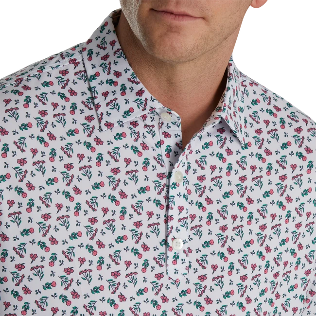 Mini Floral Lisle Self Collar 6 Mini Floral Lisle Self Collar - Image 4