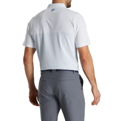 Lisle Engineered Pin Stripe Self Collar -FootJoy Shop FJ 27990 03