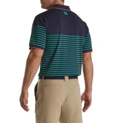 Breton Stripe Stretch Pique Knit Collar -FootJoy Shop FJ 28057 03