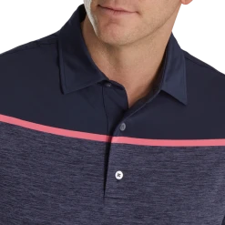 Spacedye Block Lisle Self Collar -FootJoy Shop FJ 28060 04