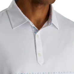 Lisle Engineered Foulard Self Collar -FootJoy Shop FJ 28450 04
