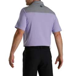 Lisle End-on-End Block Self Collar 8 Lisle End-on-End Block Self Collar -FootJoy Shop FJ 28459 03