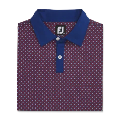 Lisle Circle Print Self Collar