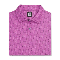 Lisle Glass Print Self Collar