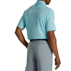 Lisle Even Stripe Self Collar -FootJoy Shop FJ 28475 03