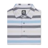 Lisle Light Stripe Self Collar -FootJoy Shop FJ 28487 01