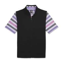 Ottoman Knit Full-Zip Vest