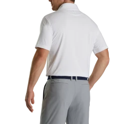 Solid Lisle Set On Placket 8 Solid Lisle Set On Placket -FootJoy Shop FJ 28556 03