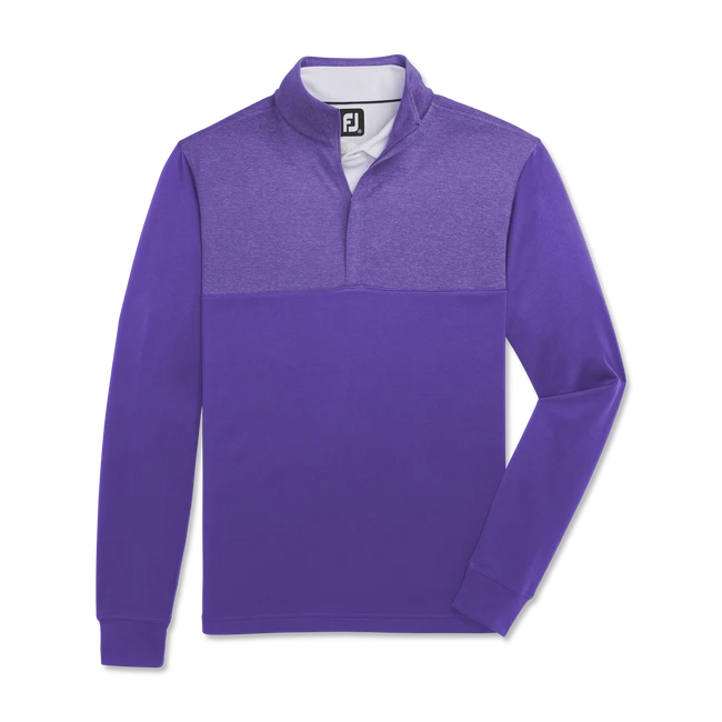 Heather Yoke Half-Zip Mid-Layer 3 Heather Yoke Half-Zip Mid-Layer