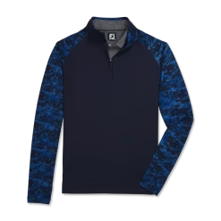 Camo Color Block Mid-Layer