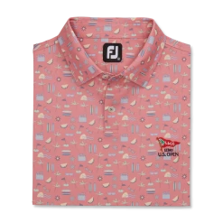 2023 U.S. Open Hollywood Print Lisle Self Collar