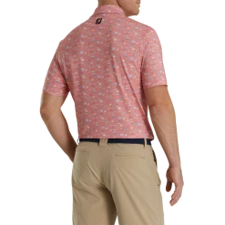 2023 U.S. Open Hollywood Print Lisle Self Collar -FootJoy Shop FJ 28959 03