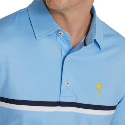 1927 Trophy Double Chest Stripe Self Collar -FootJoy Shop FJ 29039 04