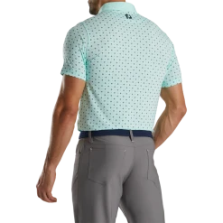 Athletic Fit Deco Print Self Collar -FootJoy Shop FJ 29644 03