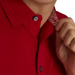 Solid Lisle Self Collar -FootJoy Shop FJ 32939 04