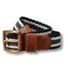 Striped Braided Belt -FootJoy Shop FJ 69499 01